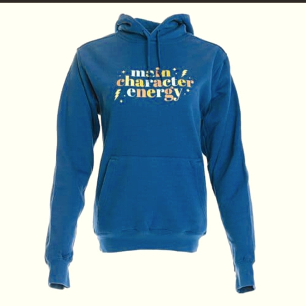 Lularoe Alex "Main Character Energy" hoodie sweatshirt size large